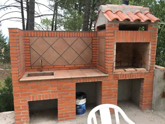 Diseños de Asadores de Ladrillo que puedes Hacer tu Mismo Sin Gastar Tanto