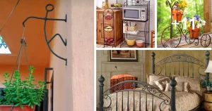 Ideas de como decorar el interior de tu casa con hierro forjado