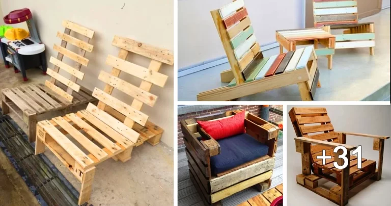 Read more about the article Diseños de Sillas de Madera Hechos con Pallet