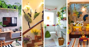Ideas para Decorar con Plantas los Interiores del Hogar