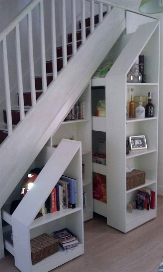 Ideas inteligentes para aprovechar espacio debajo de las escaleras