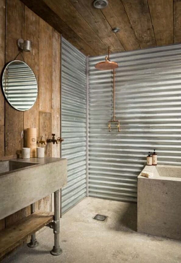 Baños de lámina: una excelente opción económica