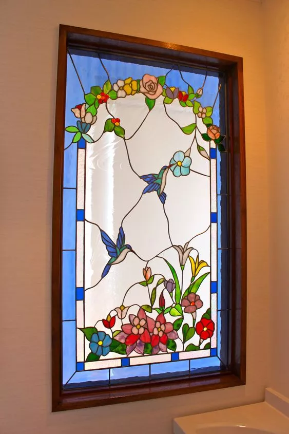 Cómo Hacer Vitral Falso