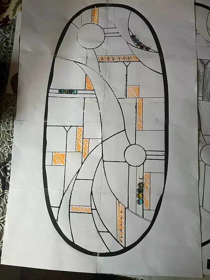 Cómo Hacer Vitral Falso