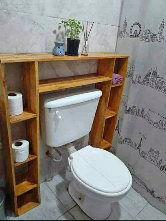 Diseños de Estante Organizador para el Inodoro