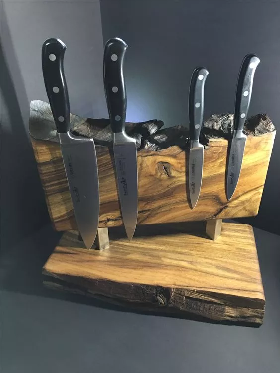 Ideas de Portacuchillos que harán Embellecer tu Cocina