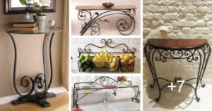 Decorar el interior del hogar con hierro forjado