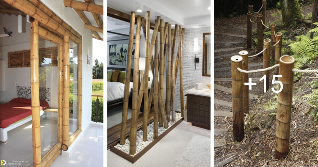 18 ideas para decorar y hacer muebles con bambú