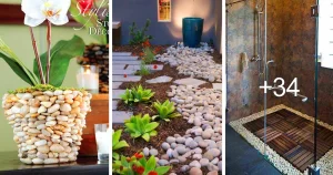 Lee más sobre el artículo Ideas de Cómo Usar Rocas de Río en tu Decoración