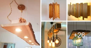Ideas de Lámparas de Madera