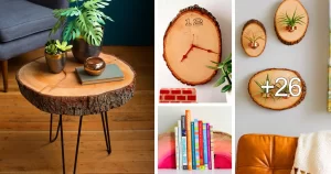Lee más sobre el artículo Ideas para Usar Rodajas de Madera