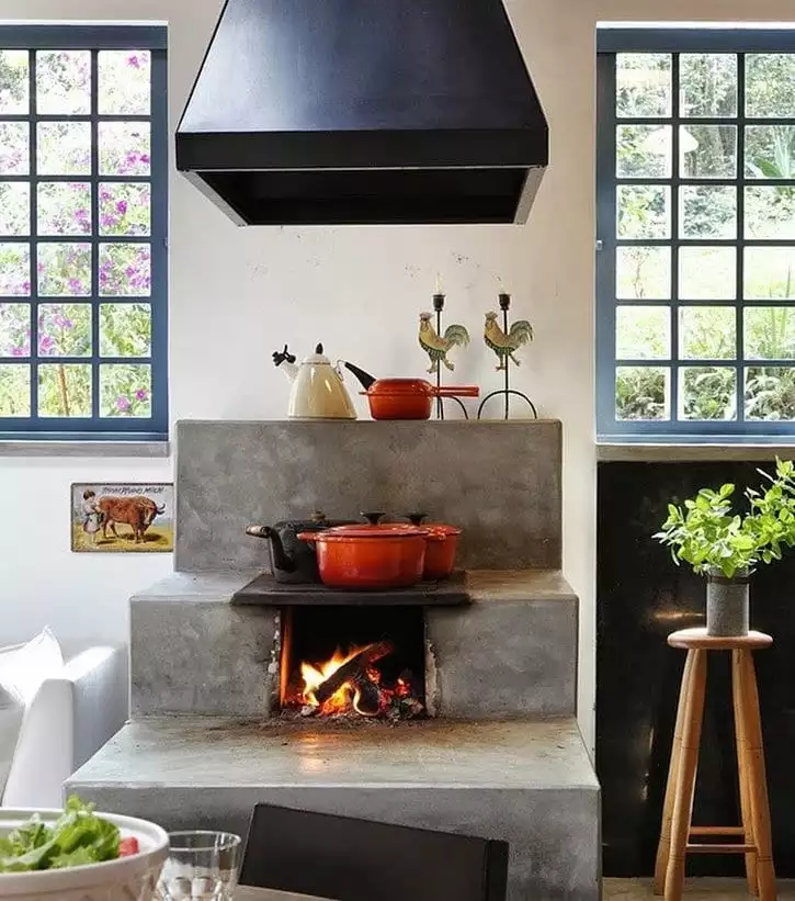 Ideas de Estufas Rústicas para la Cocina