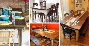 Ideas de Mesas de Granja para un Comedor Rústico