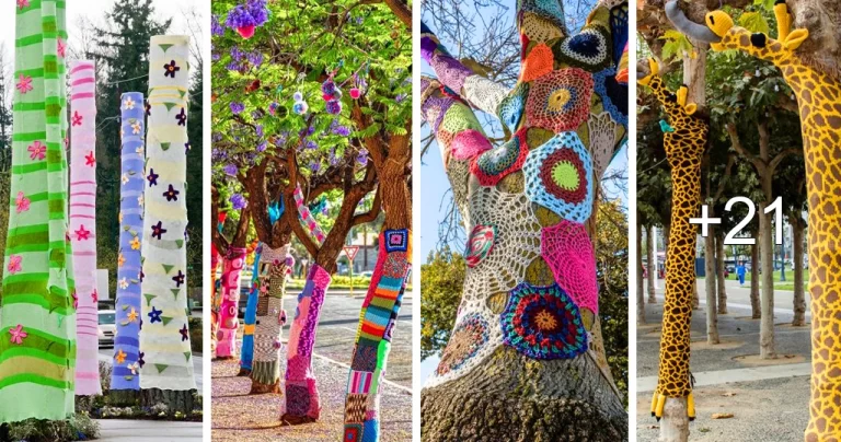 Read more about the article Ideas para Decorar Árboles de la Calle
