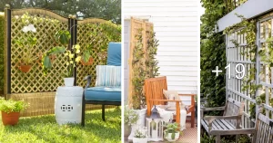Ideas de Enrejados de Bricolaje para el Jardín