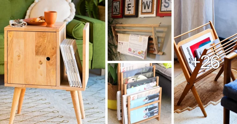 Lee más sobre el artículo Ideas de Revisteros de Madera