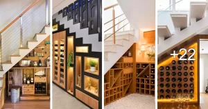 Ideas para Optimizar el Espacio Debajo de las Escaleras