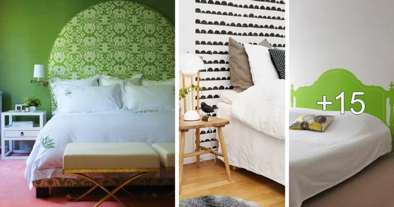 Lee más sobre el artículo Cabeceros de Cama con Papel Pintado