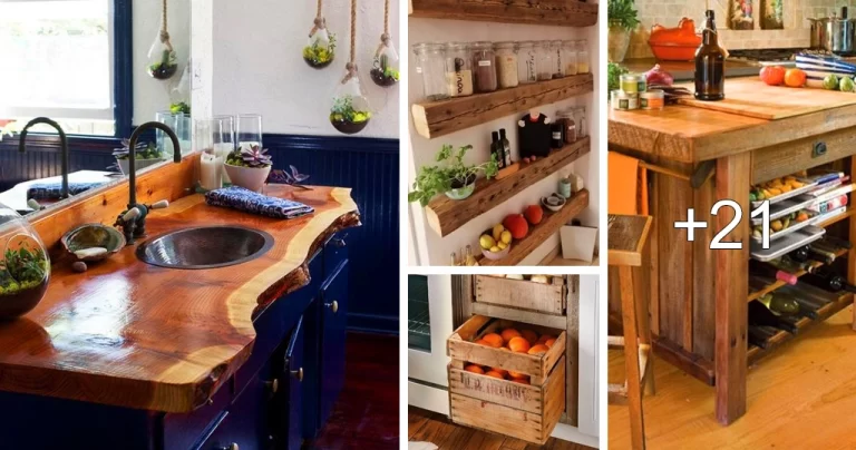 Lee más sobre el artículo Ideas de Cocinas con Madera de Estilo Rústico