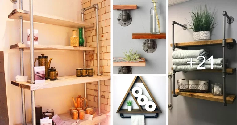 Lee más sobre el artículo Ideas de Estantes de Baño que Puedes Construir Tú Mismo