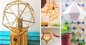 Las Mejores Ideas de Lámparas Geométricas