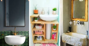 Ideas de Aseos Para Baños con Poco Espacio