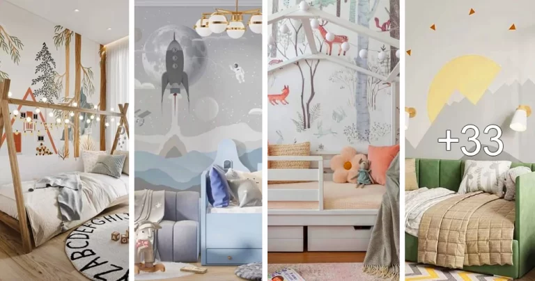 Read more about the article Diseños de Papel Tapiz Modernos para Habitaciones de Niños
