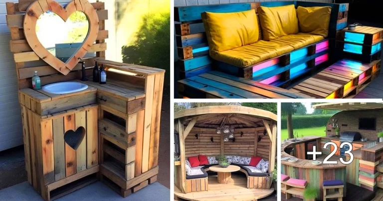 Lee más sobre el artículo Ideas de Muebles de Palet para Exteriores