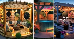 Ideas de Pérgolas de Madera Creadas por la IA
