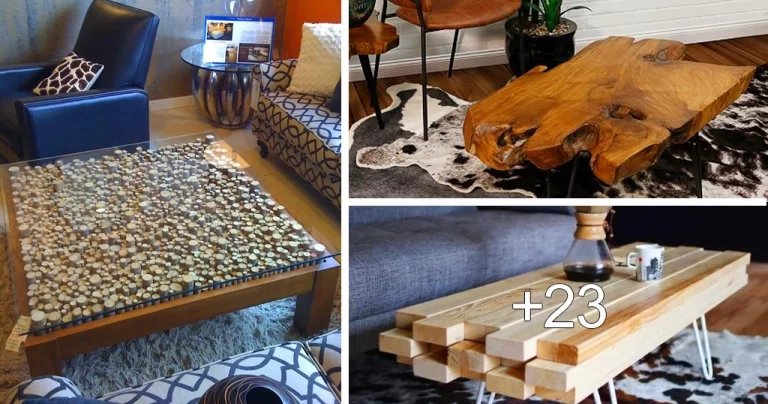 Lee más sobre el artículo Ideas de Mesas de Centro Hechos de Madera