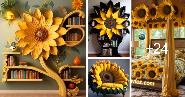 Read more about the article Ideas de Muebles con Forma de Girasol