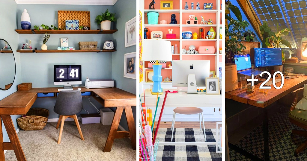 Ideas de Oficinas Divertidas en Casa Ideas de Oficinas Divertidas en Casa