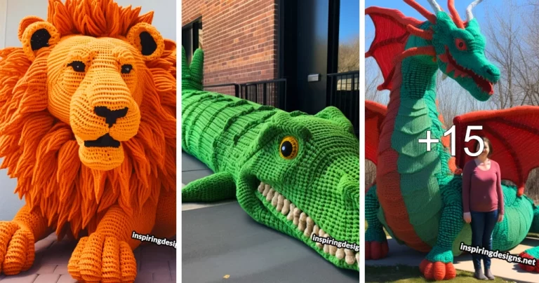 Lee más sobre el artículo Ideas de Animales Gigantes de Crochet